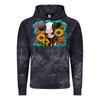 Cloud Black western cow sunflowers serape leopard Vintage Hoodie - RanaPortraitStore