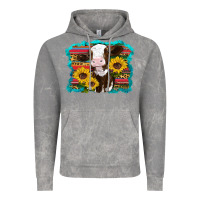 Cloud Rock western cow sunflowers serape leopard Vintage Hoodie - RanaPortraitStore