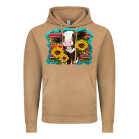 Vintage Camel western cow sunflowers serape leopard Vintage Hoodie - RanaPortraitStore