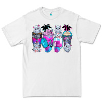 White hippopotamus coffee cups Premium Tee - Zillion Design Studio