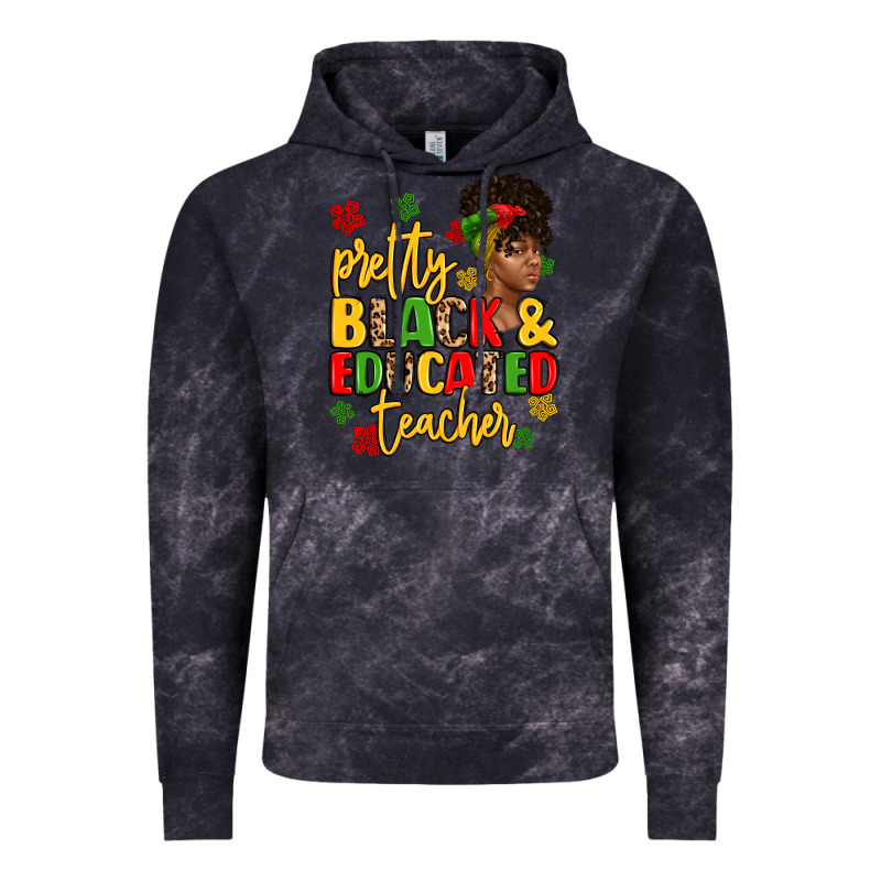 Pretty Black And Educated Teacher Vintage Hoodie by Artiststas | Teevron