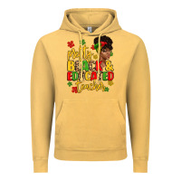 Vintage Mustard pretty black and educated teacher Vintage Hoodie - Artiststas