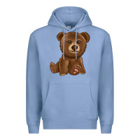 Colony Blue bear Premium Hoodie - texasbilliewilder