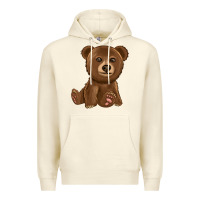 Sandshell bear Premium Hoodie - texasbilliewilder