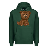 Sports Green bear Premium Hoodie - texasbilliewilder