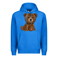 True Royal bear Premium Hoodie - texasbilliewilder