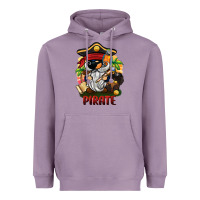 Lavender pirate gnome Heavyweight Hoodie - BarkalooDesign