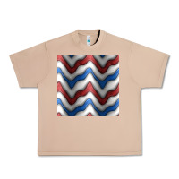 Burro 4th july stripes seamless pattern Urban Heavy Tee - BundleAndBundleShop