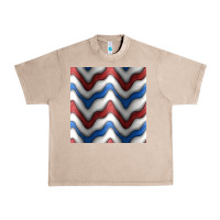 French Oak 4th july stripes seamless pattern Urban Heavy Tee - BundleAndBundleShop