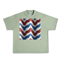 Oil Green 4th july stripes seamless pattern Urban Heavy Tee - BundleAndBundleShop