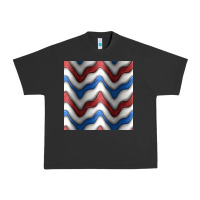 Pigment Black 4th july stripes seamless pattern Urban Heavy Tee - BundleAndBundleShop