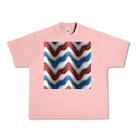 Salmon 4th july stripes seamless pattern Urban Heavy Tee - BundleAndBundleShop