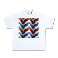 White 4th july stripes seamless pattern Urban Heavy Tee - BundleAndBundleShop