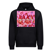 Black Love gnomies with gift boxes tumbler Urban Hoodie - HowdyJamesFarm