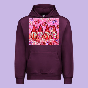 Love Gnomies With Gift Boxes Tumbler Urban Hoodie Designed By Howdyjamesfarm