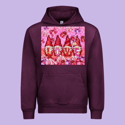 Love Gnomies With Gift Boxes Tumbler Urban Hoodie Designed By Howdyjamesfarm
