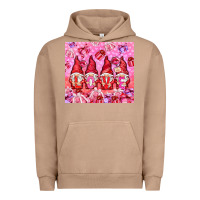 Pigment Burro Love gnomies with gift boxes tumbler Urban Hoodie - HowdyJamesFarm