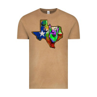 Texas Map Halloween Vintage Tee | Teevron