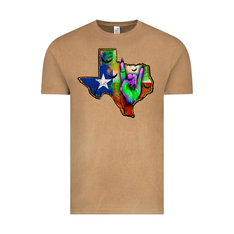 Texas Map Halloween Vintage Tee by JahusDesignShop | Teevron