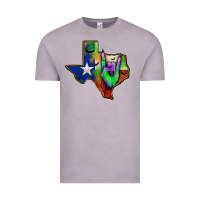 Vintage Zinc texas map halloween Vintage Tee - JahusDesignShop