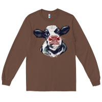 Chestnut holstein calf face Long Sleeve Tee - LillyAllenDesigns