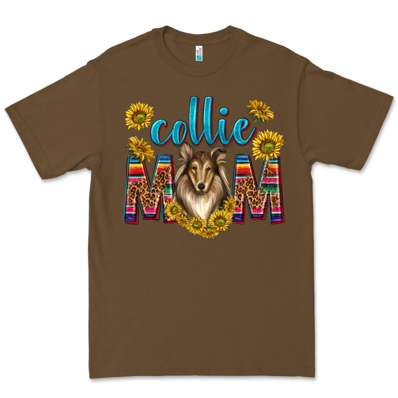 Western Collie Mom Premium Tee by texasbilliewilder | Teevron