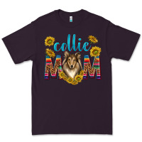 Plum western collie mom Premium Tee - texasbilliewilder