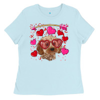 Valentine's Day Cockapoo Ladies Tee | Teevron