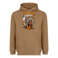 Toasted Coconut every child matters child and wolf Heavyweight Hoodie - BarkalooDesign