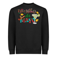 Black drinko de mayo with margarita and  sombrero Heavyweight Sweatshirt - Artiststas
