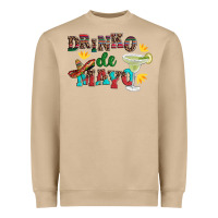 Mushroom drinko de mayo with margarita and  sombrero Heavyweight Sweatshirt - Artiststas