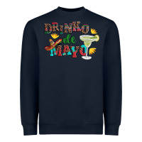Navy drinko de mayo with margarita and  sombrero Heavyweight Sweatshirt - Artiststas