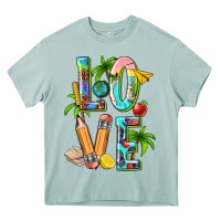 Arona summer love teacher Heavy Core Tee - texasbilliewilder