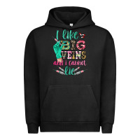 Pigment Black i like big veins and i cannot lie Urban Hoodie - CowGirlArtShop
