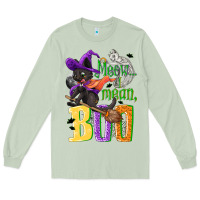 Matcha Meow i mean, boo Halloween Long Sleeve Tee - NancyCooperArtShop