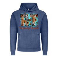 Vintage Denim rt respiratory therapist Vintage Hoodie - JahusDesignShop
