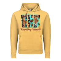 Vintage Mustard rt respiratory therapist Vintage Hoodie - JahusDesignShop