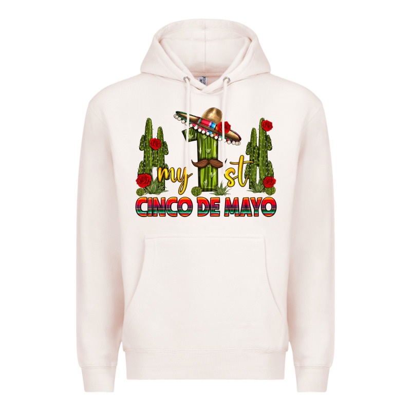 My 1st Cinco De Mayo Premium Hoodie by texasbilliewilder | Teevron