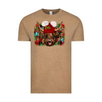 Vintage Coffee highland cow christmas Vintage Tee - JahusDesignShop