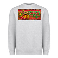 Heather Grey papa cito  license plate template Heavyweight Sweatshirt - Artiststas