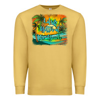 Antique Gold life is better at the beach Premium Sweatshirt - Jasminsmagicworld