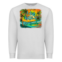Dove Grey life is better at the beach Premium Sweatshirt - Jasminsmagicworld