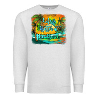 Oatmeal Heather life is better at the beach Premium Sweatshirt - Jasminsmagicworld
