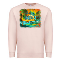 Pale Pink life is better at the beach Premium Sweatshirt - Jasminsmagicworld