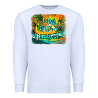 White life is better at the beach Premium Sweatshirt - Jasminsmagicworld