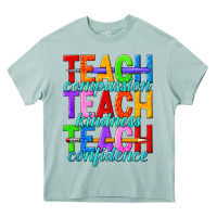 Arona teach compassion teach kindness teach confidence Heavy Core Tee - texasbilliewilder