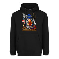 Black judge  gnome Heavyweight Hoodie - BarkalooDesign