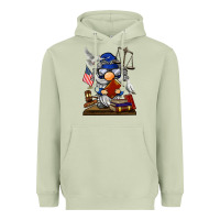 Matcha judge  gnome Heavyweight Hoodie - BarkalooDesign