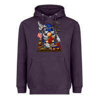 Plum judge  gnome Heavyweight Hoodie - BarkalooDesign