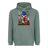 Sage judge  gnome Heavyweight Hoodie - BarkalooDesign